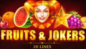 Fruits & Jokers: 20 lines Demo