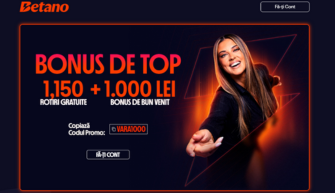 Betano bonus fara depunere
