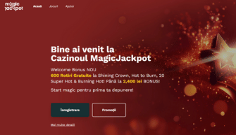 Magick Jackpot bonus fara depunere