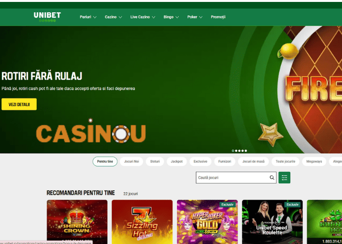 Unibet Casino Online Romania - Recenzie