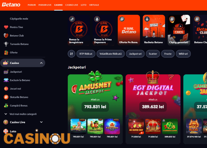 Betano Casino Online Romania - Recenzie