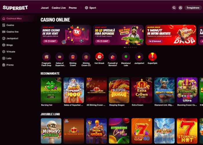 Superbet Casino Online 1 Superbet Casino Online Romania - Recenzie