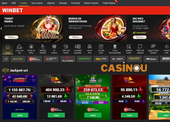 Winbet Casino Online Romania - Recenzie (2)