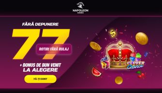 Napoleon Games Bonus Fara Depunere - 77 FS