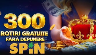 Spin Casino Bonus Fara Depunere - 300 rotiri gratuite