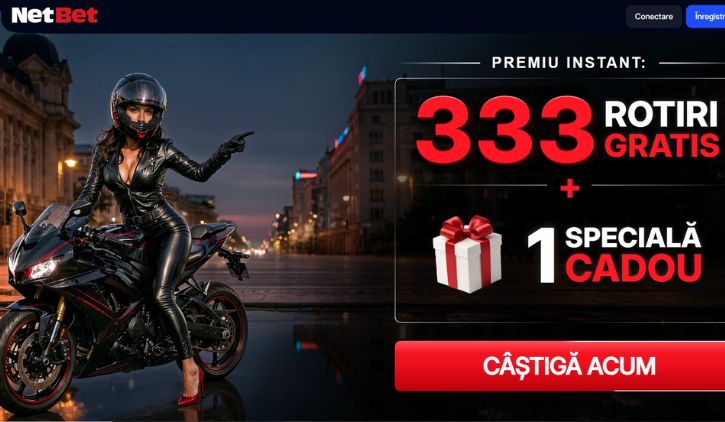 Netbet bonus fara depunere - 333 rotiri gratuite