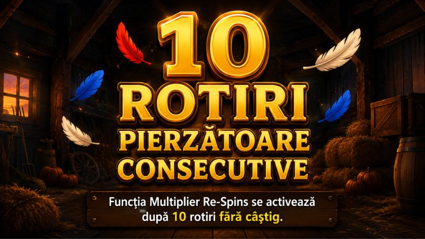 Feather Fury – 10 rotiri pierzatoare consecutive