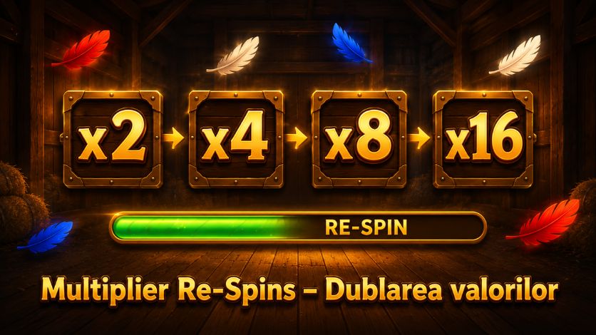 Multiplier Re-Spins – dublarea valorilor