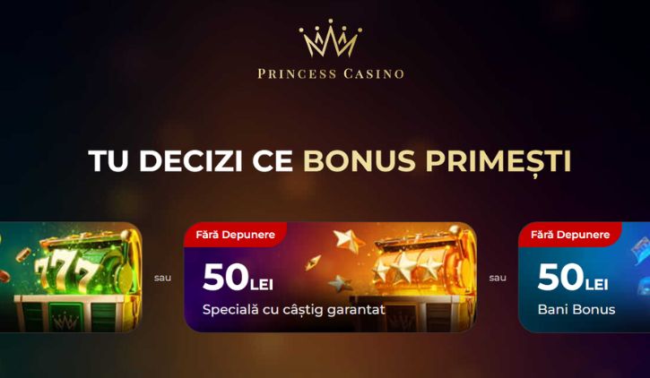 Princess bonus fara depunere - la alegere