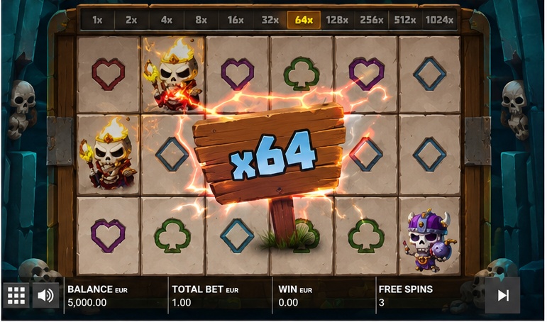 Bone Raiders Demo 2 bone raiders respin multiplier